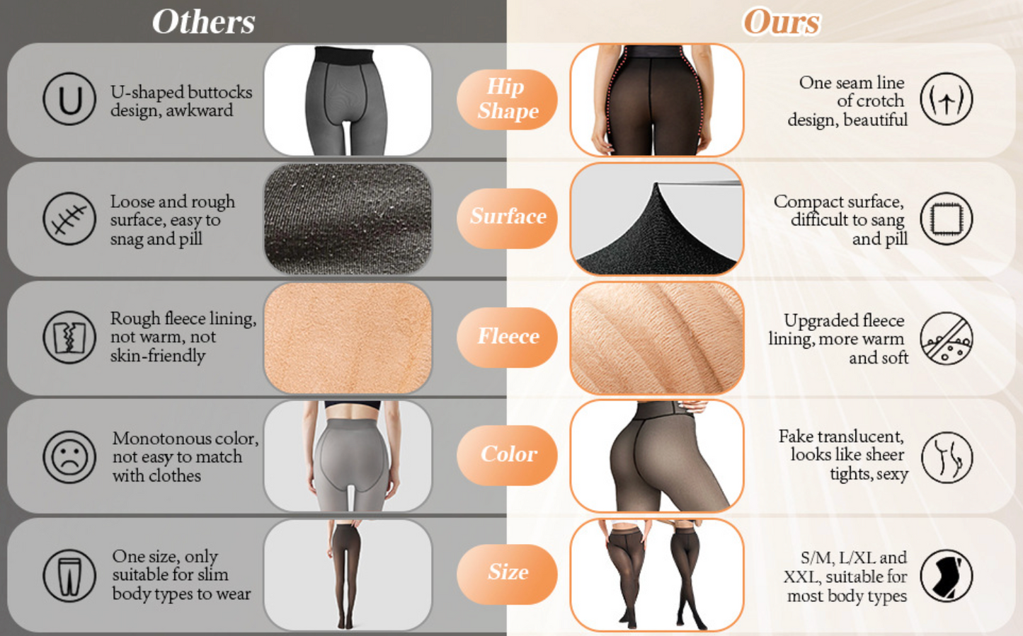 Fleece Lined Tights